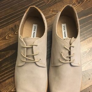 Mens Steven Madden Sand Suede Dress Shoes
